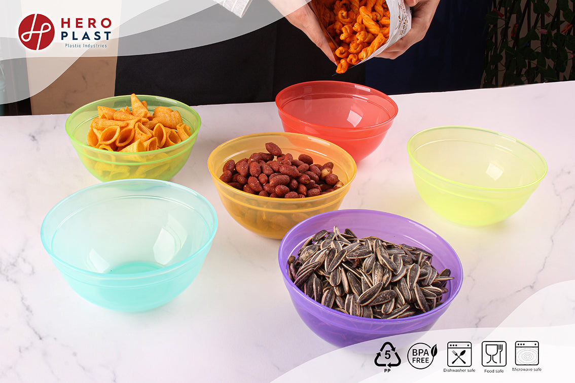 Small round bowl translucent