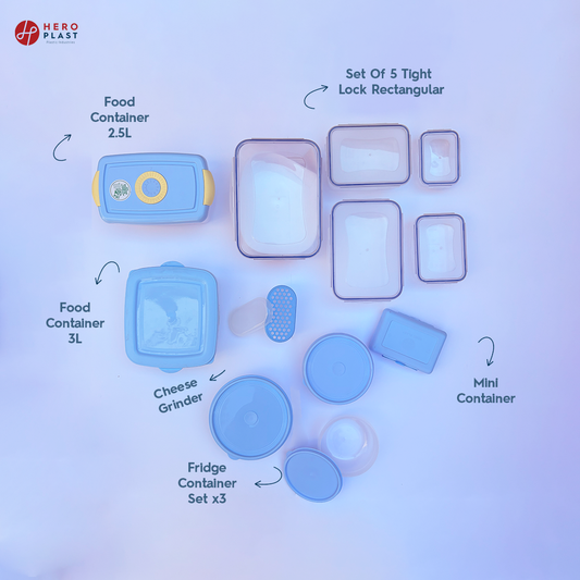 Food Containers - 12 Items
