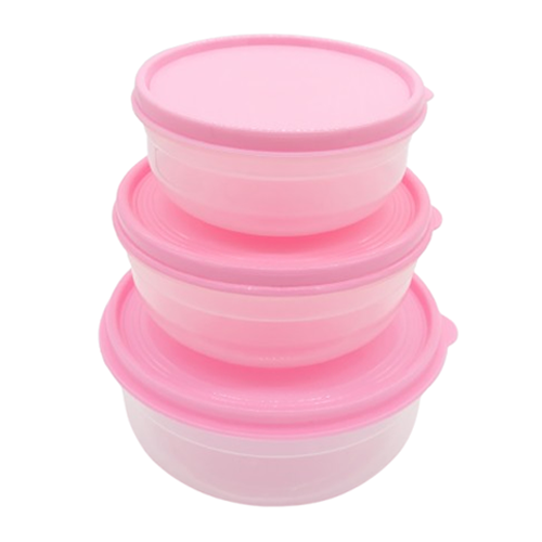 Round fridge container Set