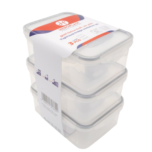 Fridge container set 1L (3)