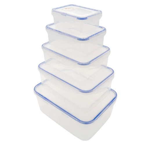 Rectangular Food Containers (5)