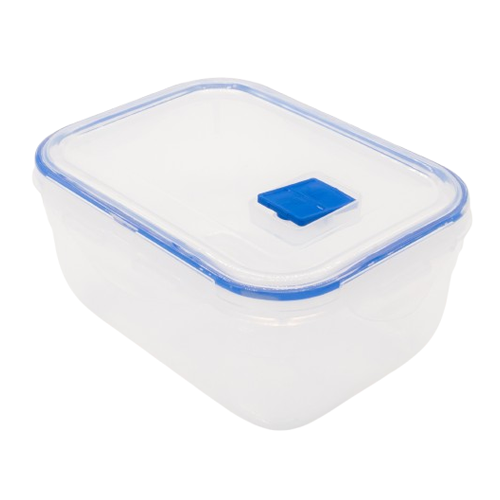 food container discharge button