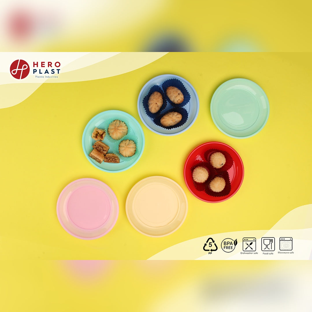6 Picnic Plates (H11)