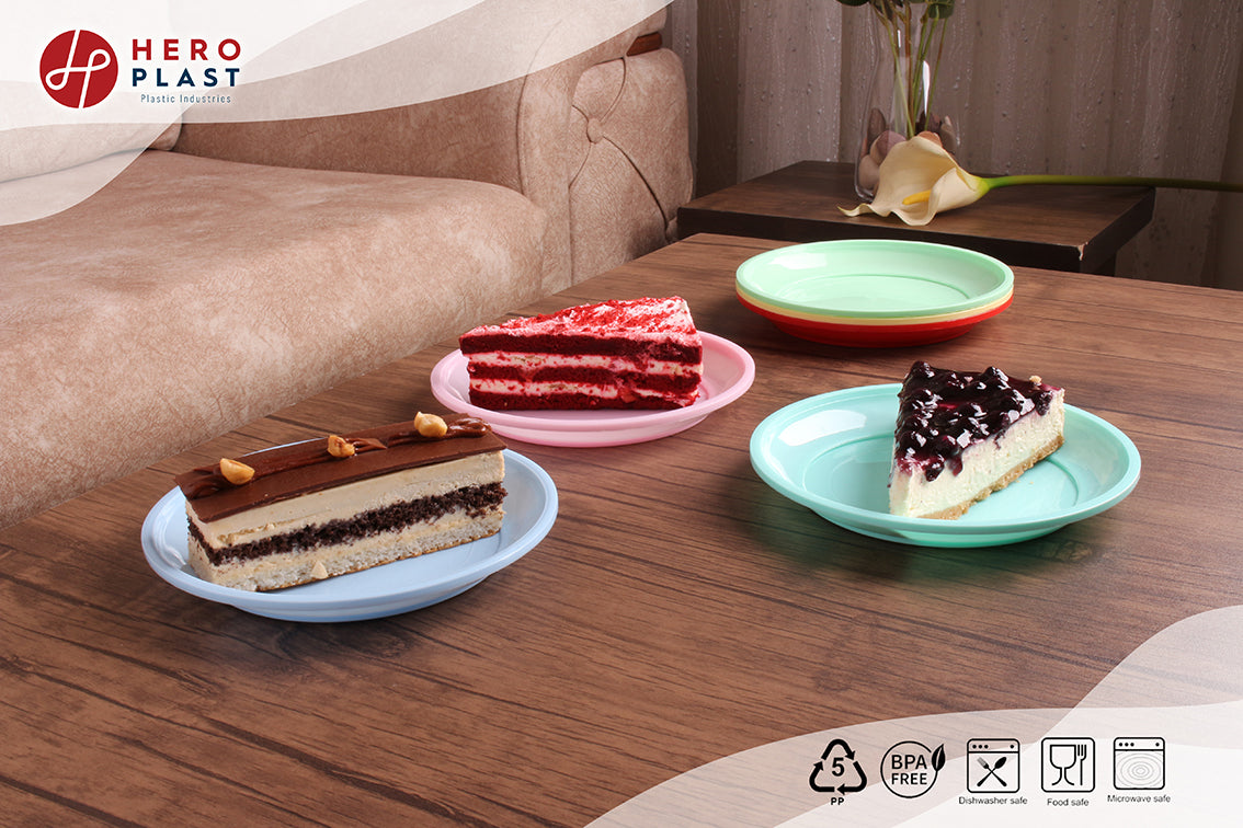 6 Picnic Plates