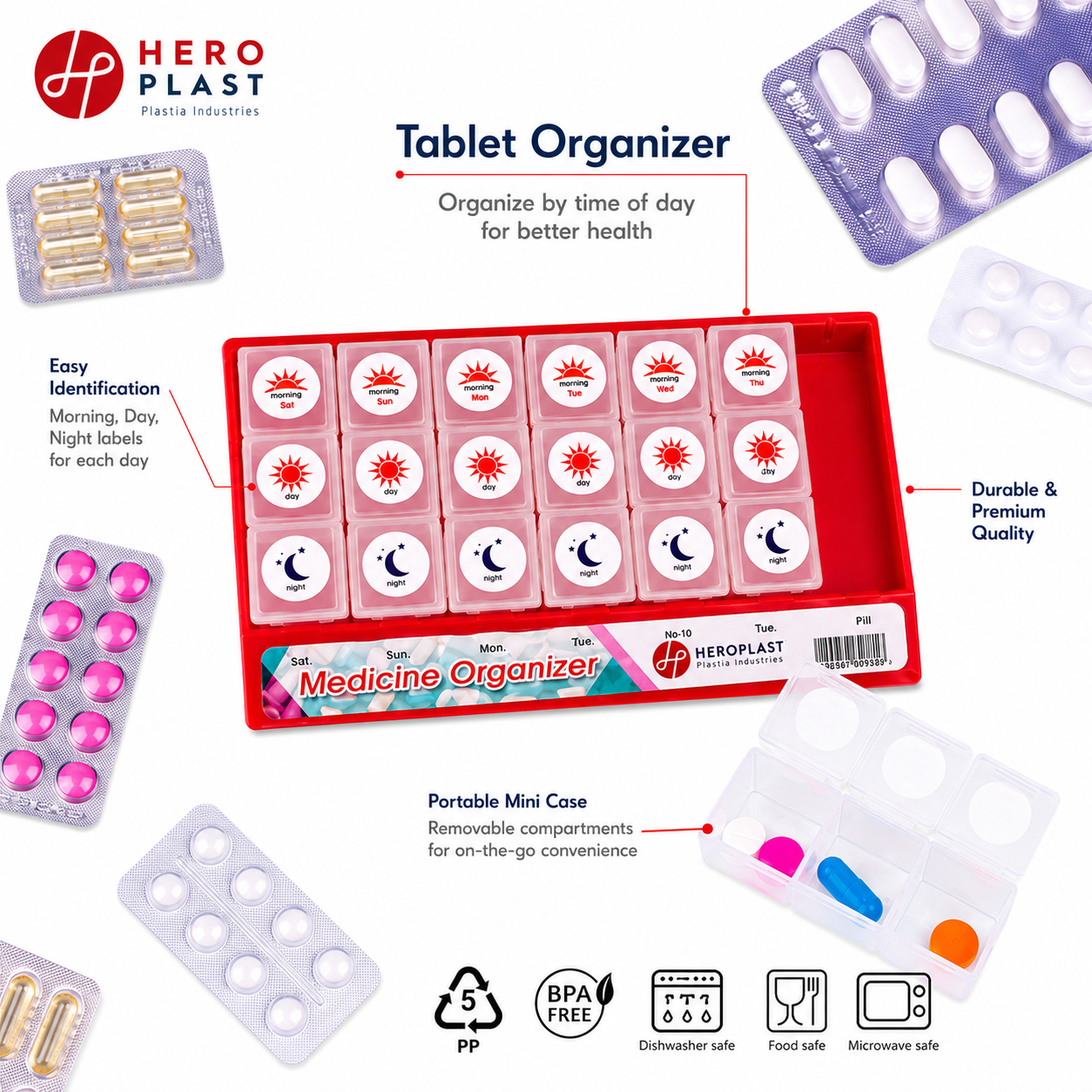 Tablet organizer (M01)