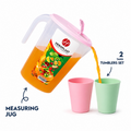 Ölçü Sürahisi (1,5 L) + 2 Tang Bardak