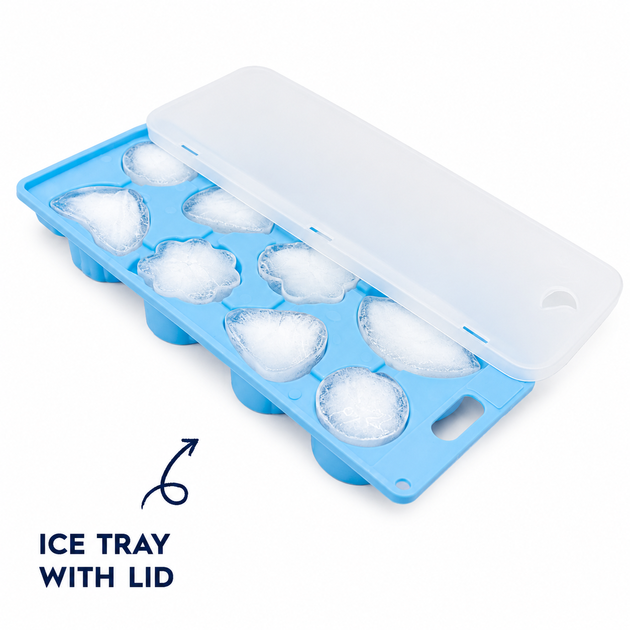 Ice tray with lid (K62)