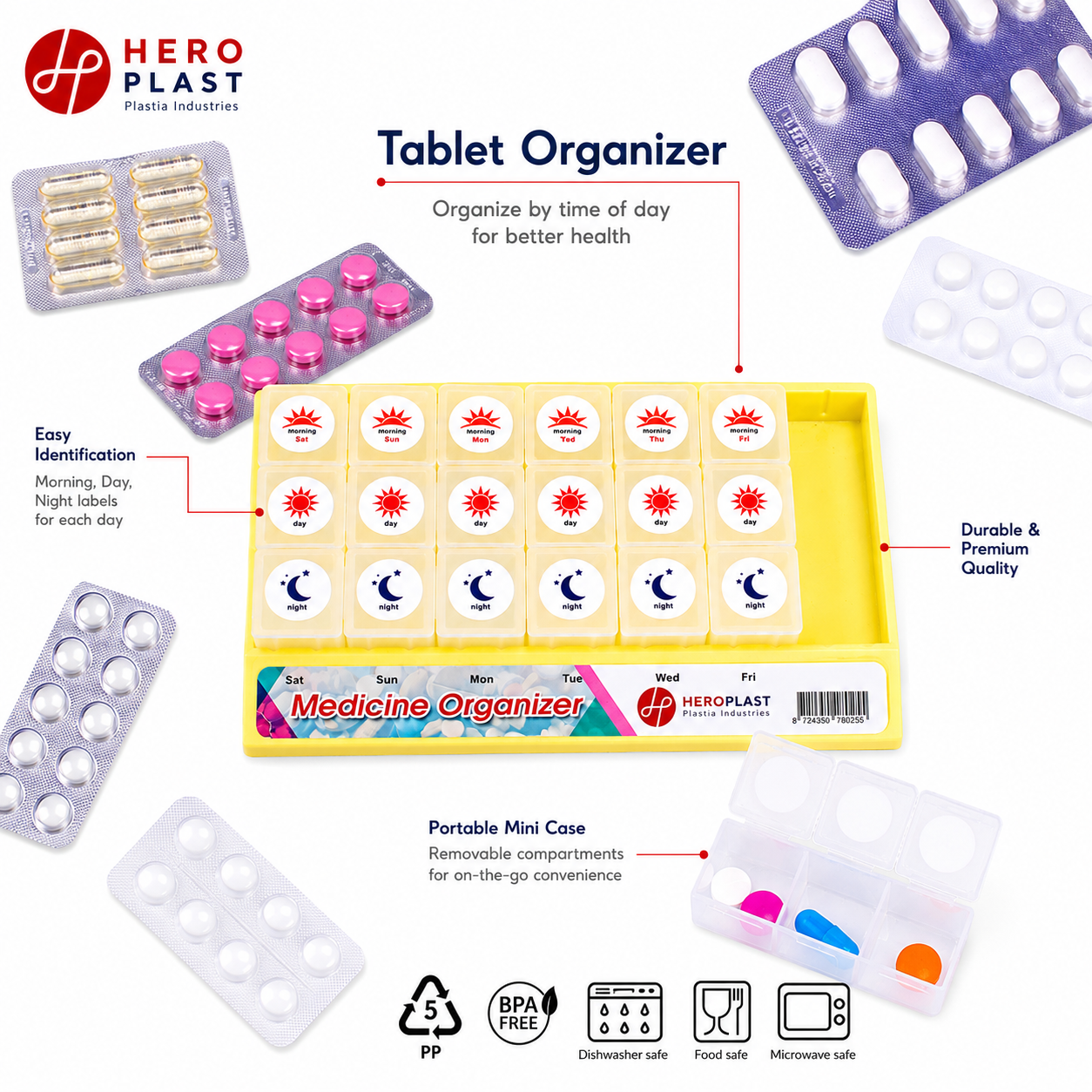 Tablet organizer (M01)