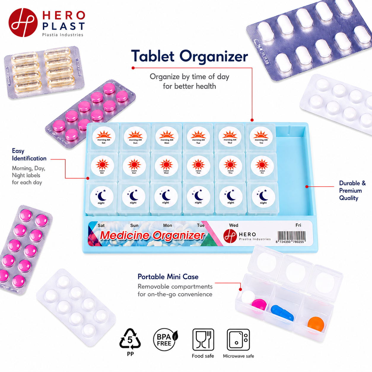 Tablet organizer (M01)