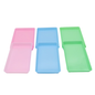 Set of 3 Large + 3 Small square plates