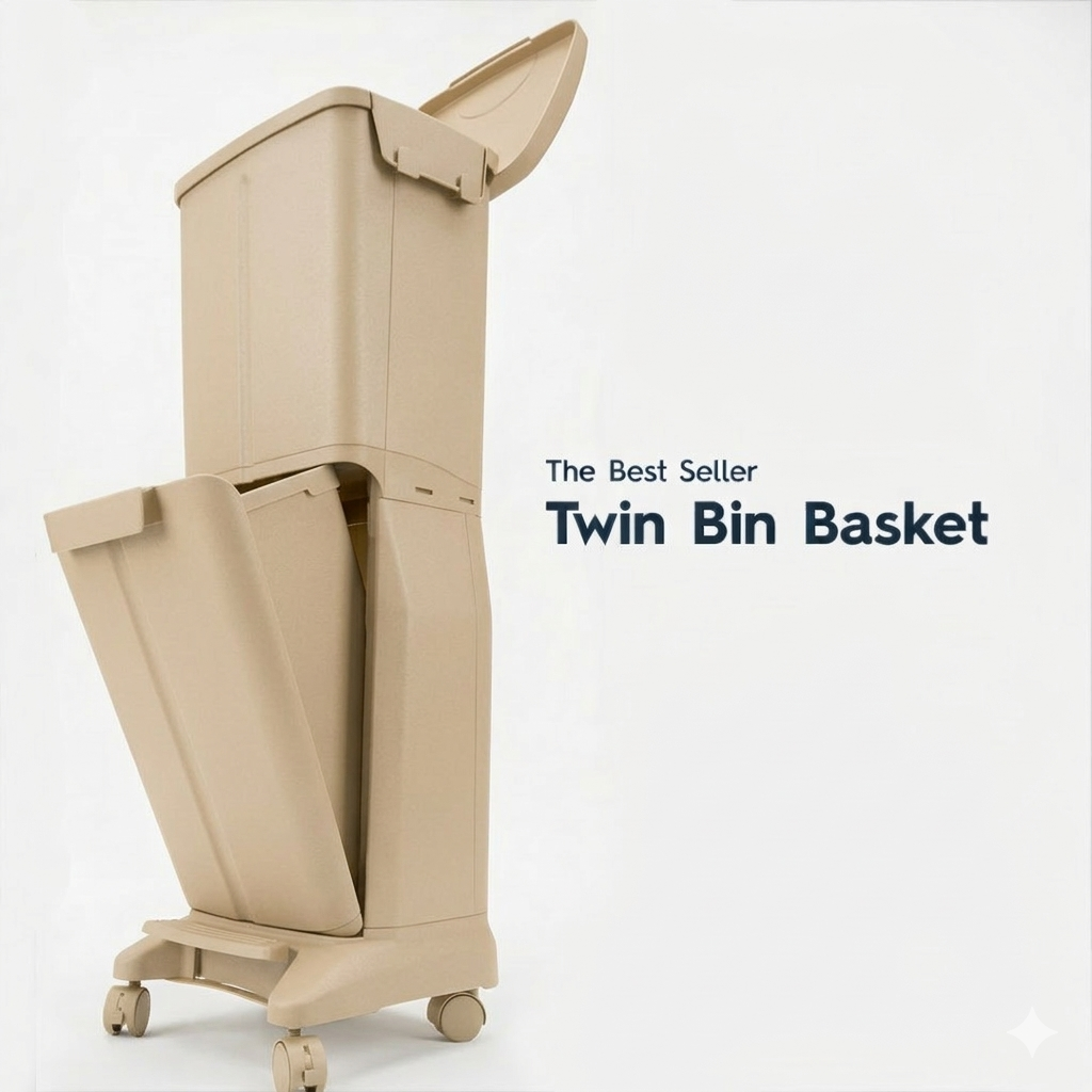 Twin Bin Basket