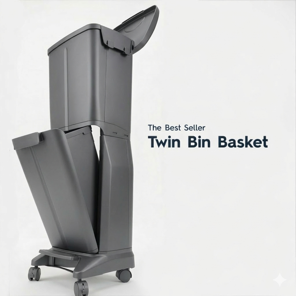 Twin Bin Basket