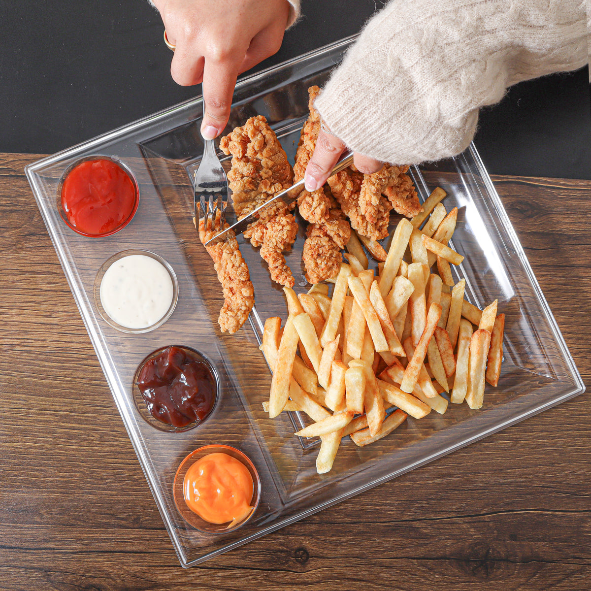 Premium Sauce Plate (T66)