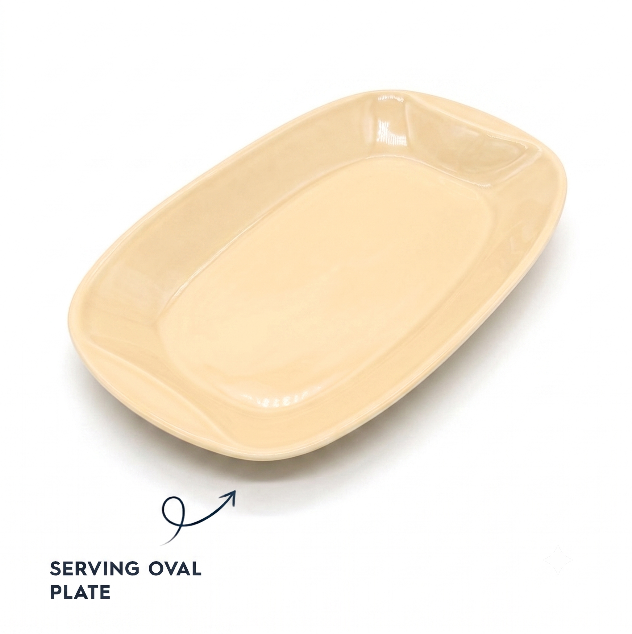 Serving Oval Plate (K30)