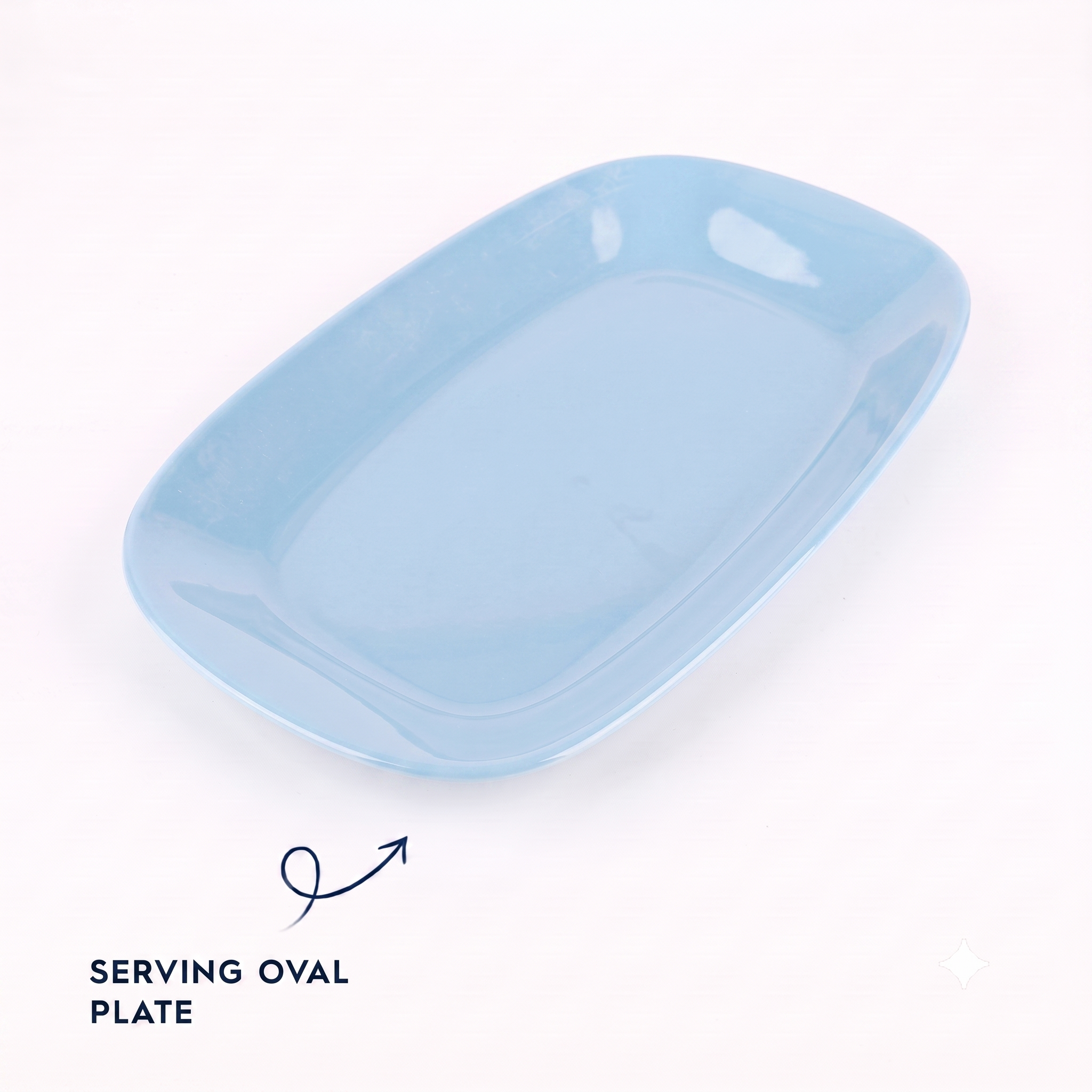 Serving Oval Plate (K30)