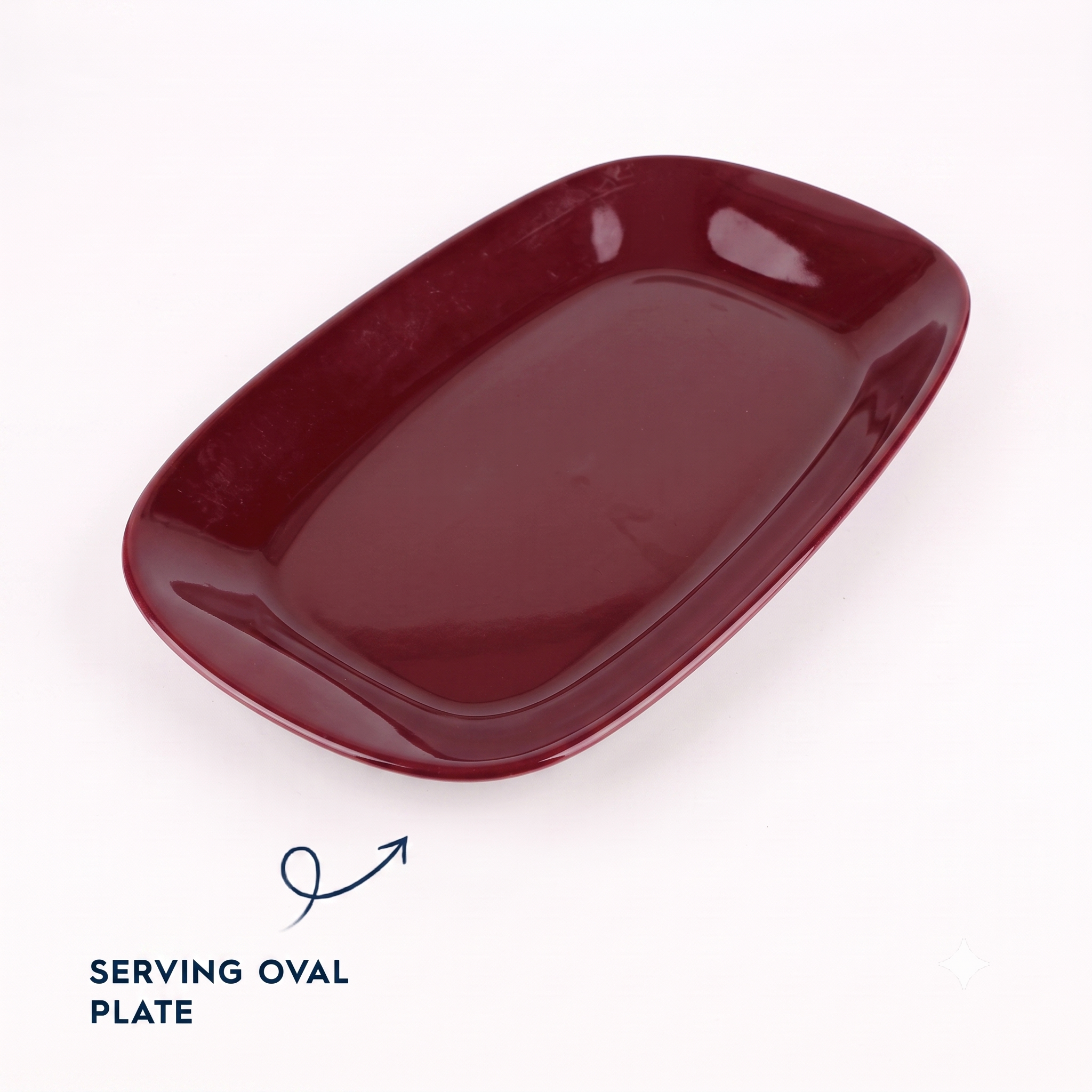 Serving Oval Plate (K30)