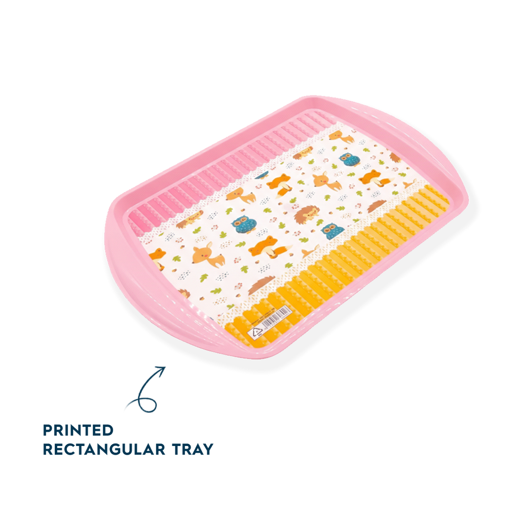 Printed Rectangular Tray