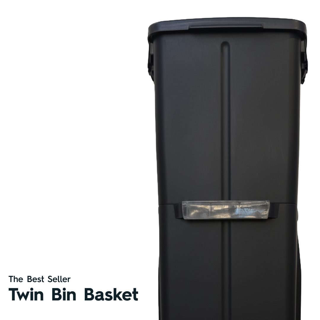 Twin Bin Basket (R1)