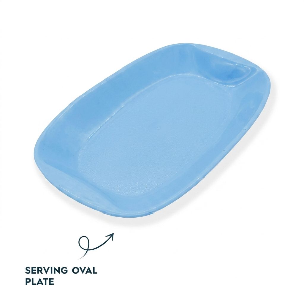 Oval Servis Tabağı