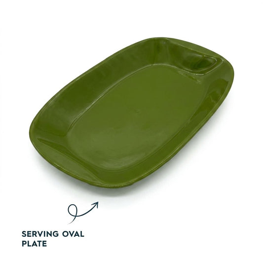 Serving Oval Plate (K30)