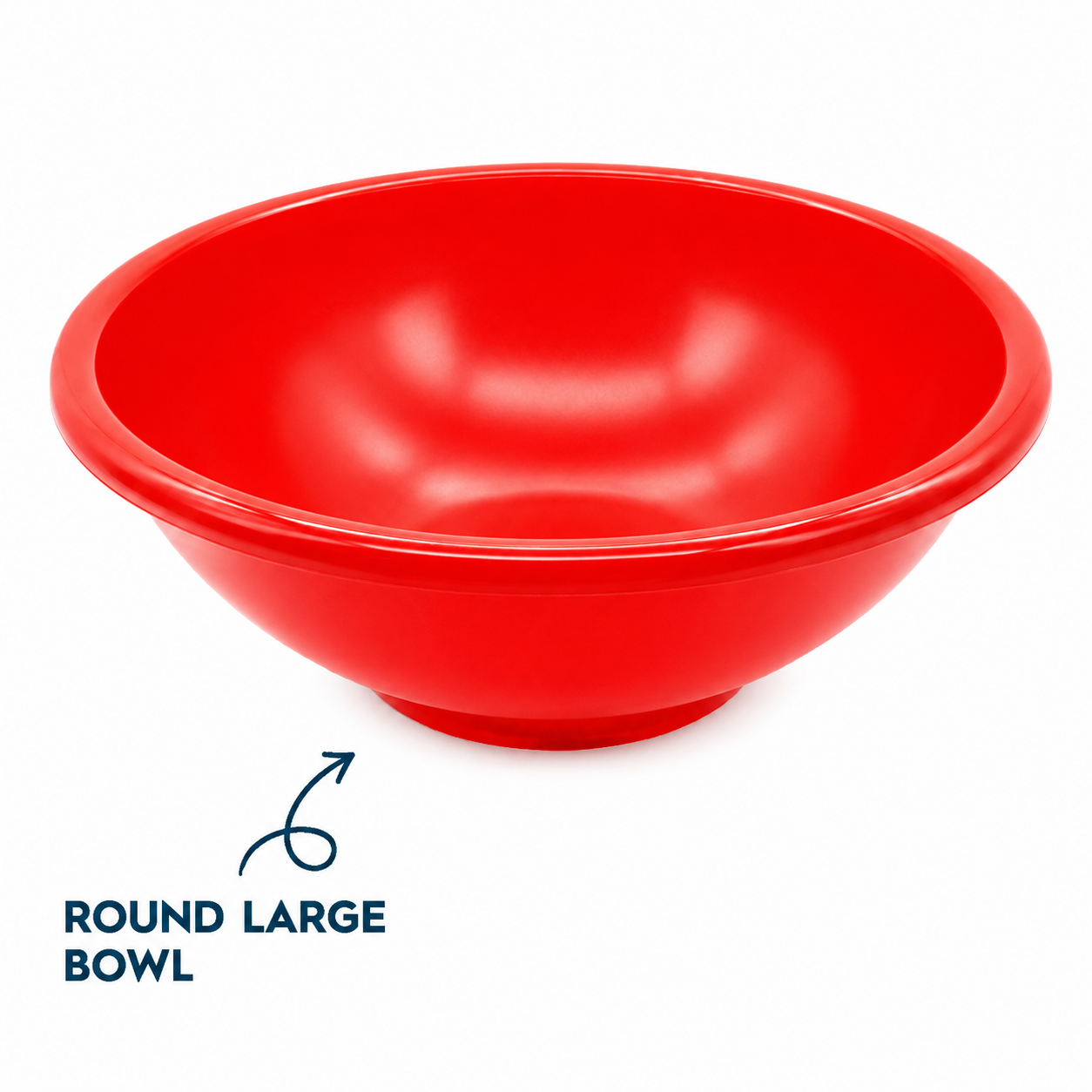 Round large bowl
