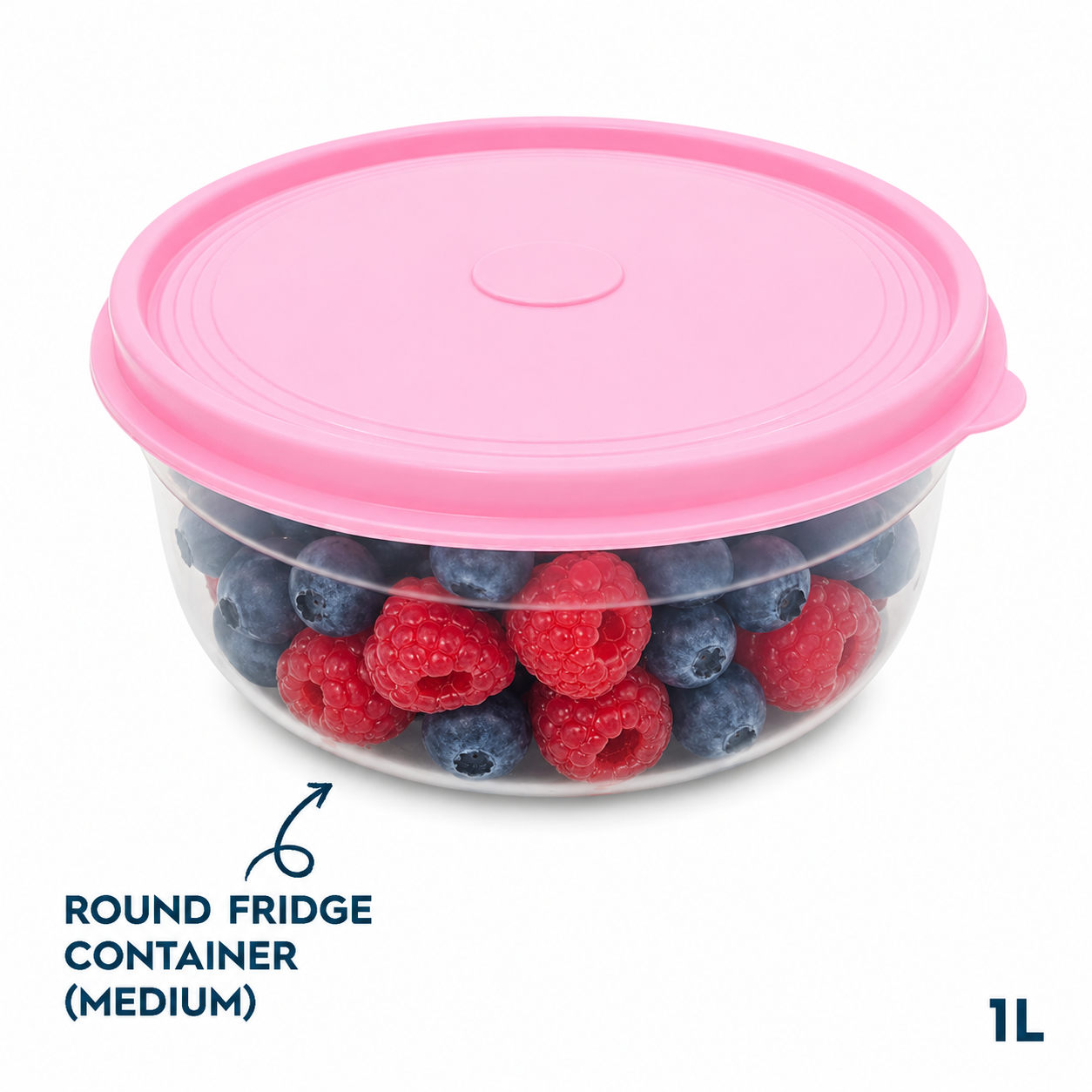 Round fridge container (Medium) (K21)