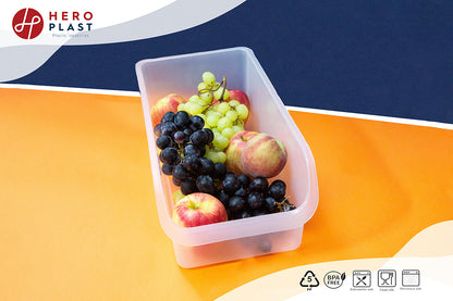 Translucent Shelf Organizer