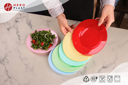 6 Small Cake Plates
