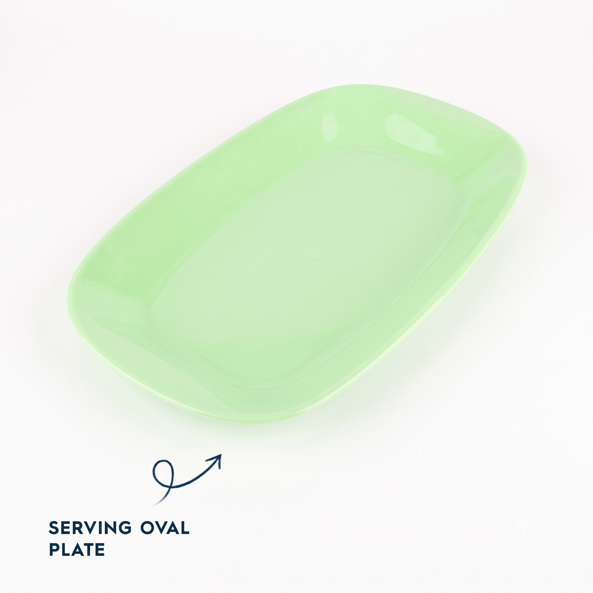 Serving Oval Plate (K30)