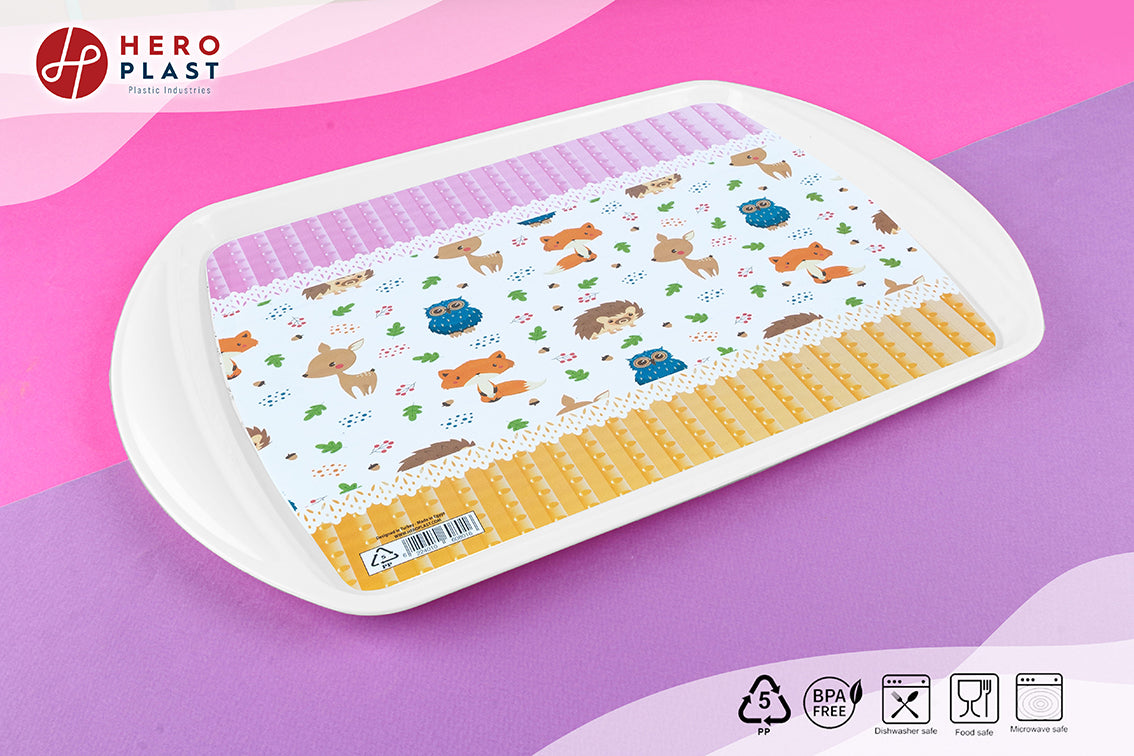 Printed Rectangular Tray