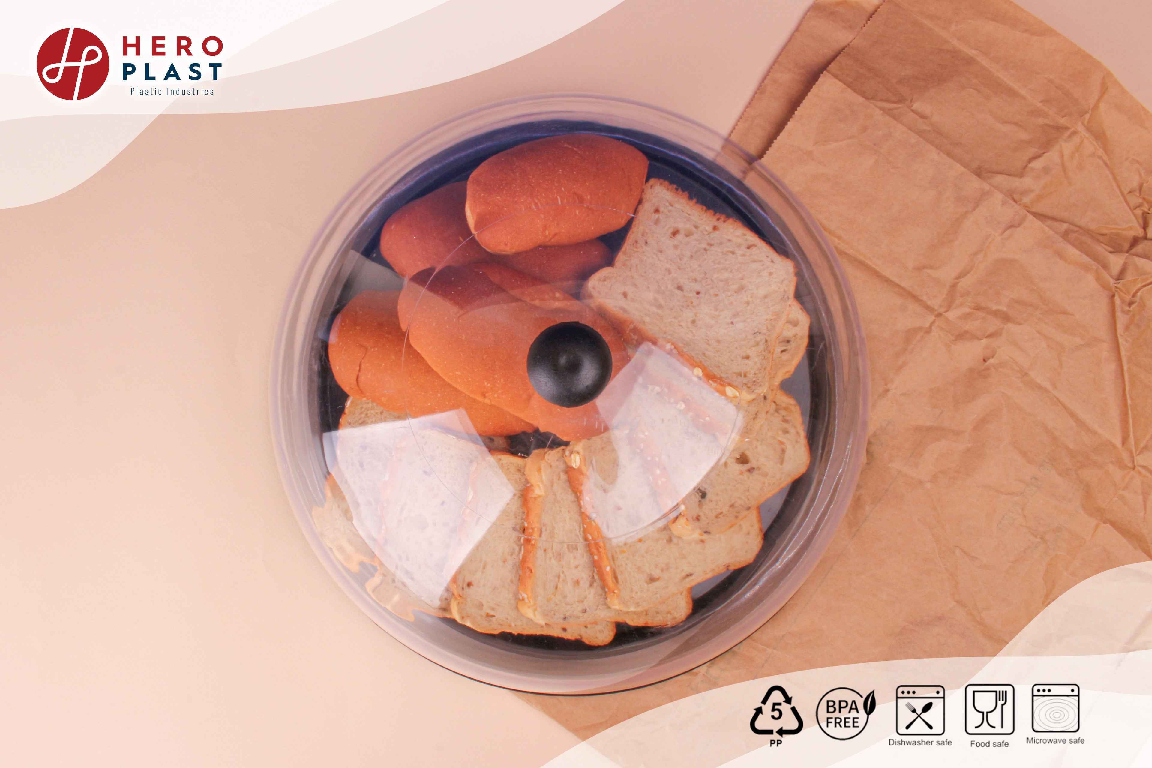 Bread & Cake Cover Translucent (T05)