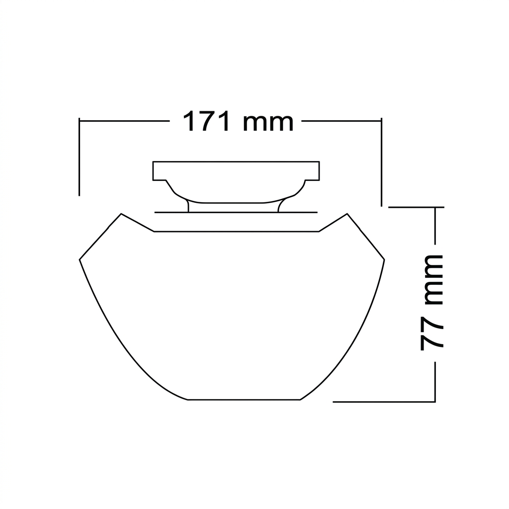 Duplex snacks bowl