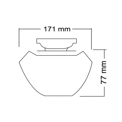 Duplex snacks bowl (K33)