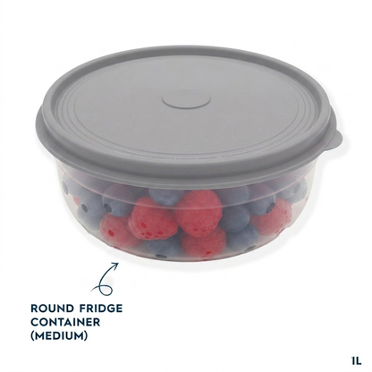 Round fridge container (Medium) (K21)