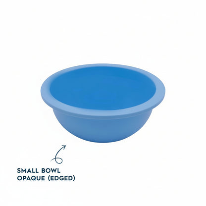 Small bowl opaque (edged) (K31)