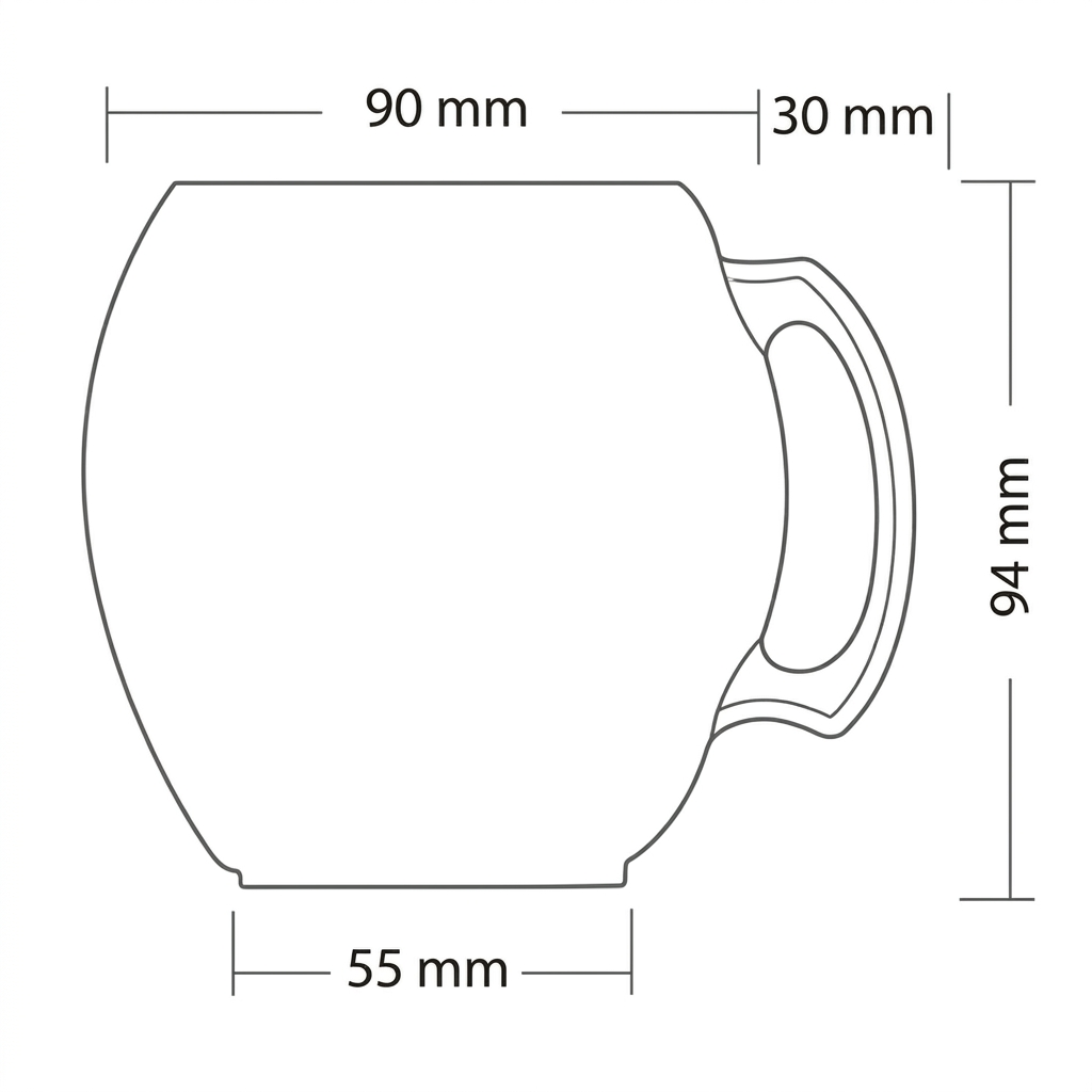 Translucent American Mug