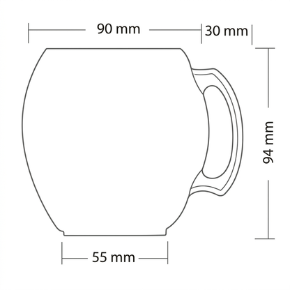 Translucent American Mug (K63)