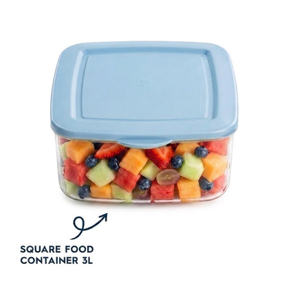 Square FOOD CONTAINER 3L (K72)