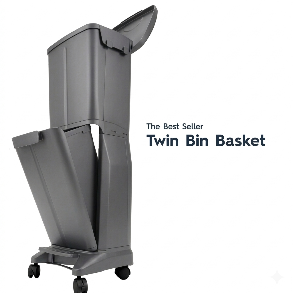 Twin Bin Basket (R1)