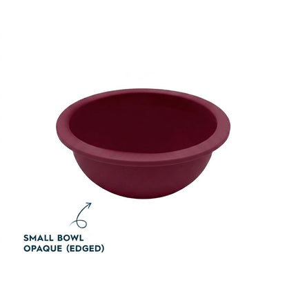 Small bowl opaque (edged) (K31)