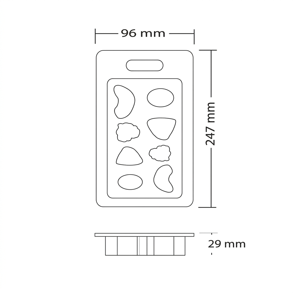 Set of 2 Ice trays
