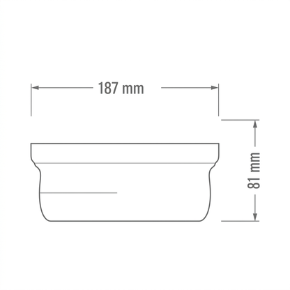 Round fridge container Set (3) (K19)