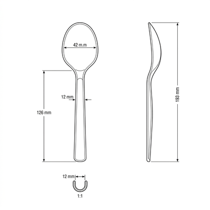 Set of 12 Spoons (K09)