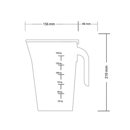 Ramadan Measuring Jug (K74)