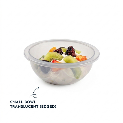 small bowl translucent (edged) (T01)