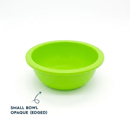 Small bowl opaque (edged) (K31)