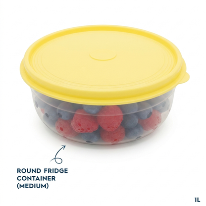 Round fridge container (Medium) (K21)