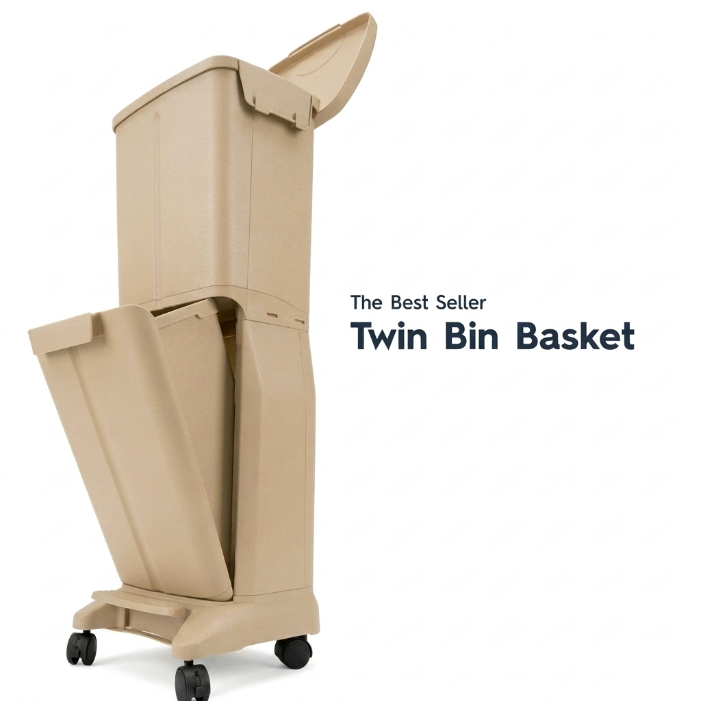 Twin Bin Basket (R1)